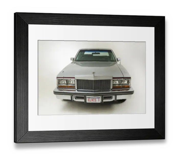 Framed Print : Cadillac Seville 1976, The last car owned by Elvis Presley Framed Print : Cadillac Seville 1976, The last car owned by Elvis Presley