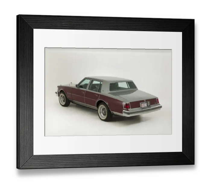 Framed Print : Cadillac Seville 1976, The last car owned by Elvis Presley Framed Print : Cadillac Seville 1976, The last car owned by Elvis Presley