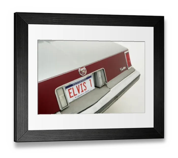 Framed Print : Cadillac Seville 1976, The last car owned by Elvis Presley Framed Print : Cadillac Seville 1976, The last car owned by Elvis Presley