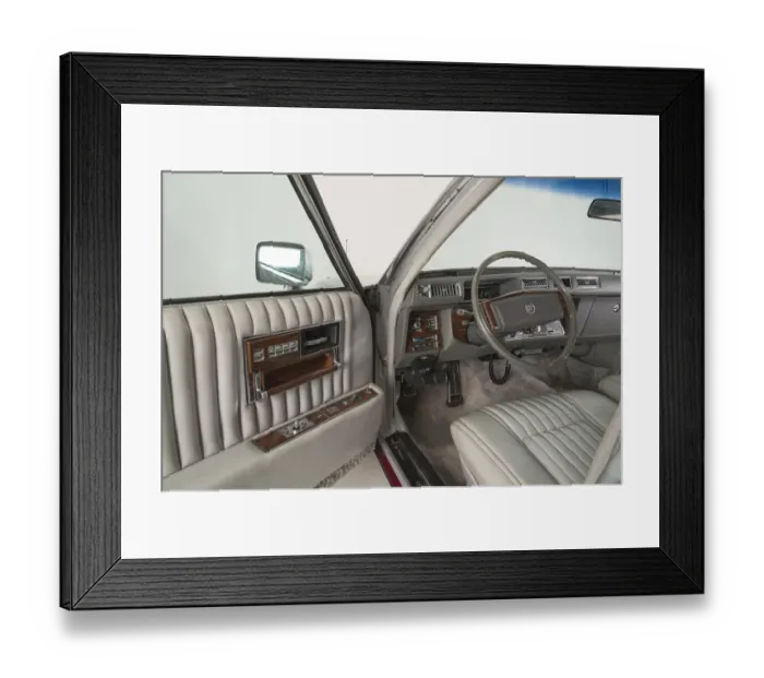 Framed Print : Cadillac Seville 1976, The last car owned by Elvis Presley Framed Print : Cadillac Seville 1976, The last car owned by Elvis Presley