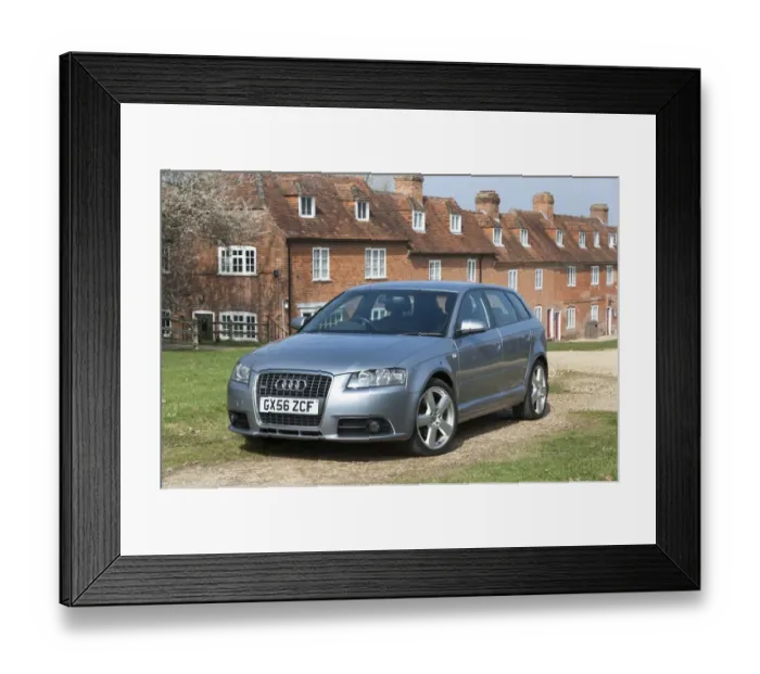 Framed Print : 2006 Audi A3 Sportback S-Line Framed Print : 2006 Audi A3 Sportback S-Line