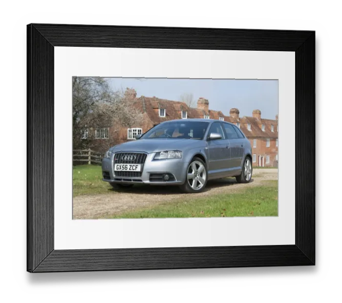 Framed Print : 2006 Audi A3 Sportback S-Line Framed Print : 2006 Audi A3 Sportback S-Line