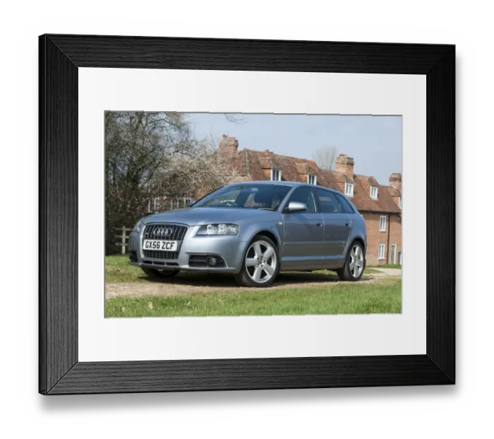 Framed Print : 2006 Audi A3 Sportback S-Line Framed Print : 2006 Audi A3 Sportback S-Line