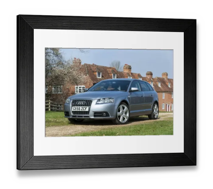 Framed Print : 2006 Audi A3 Sportback S-Line Framed Print : 2006 Audi A3 Sportback S-Line