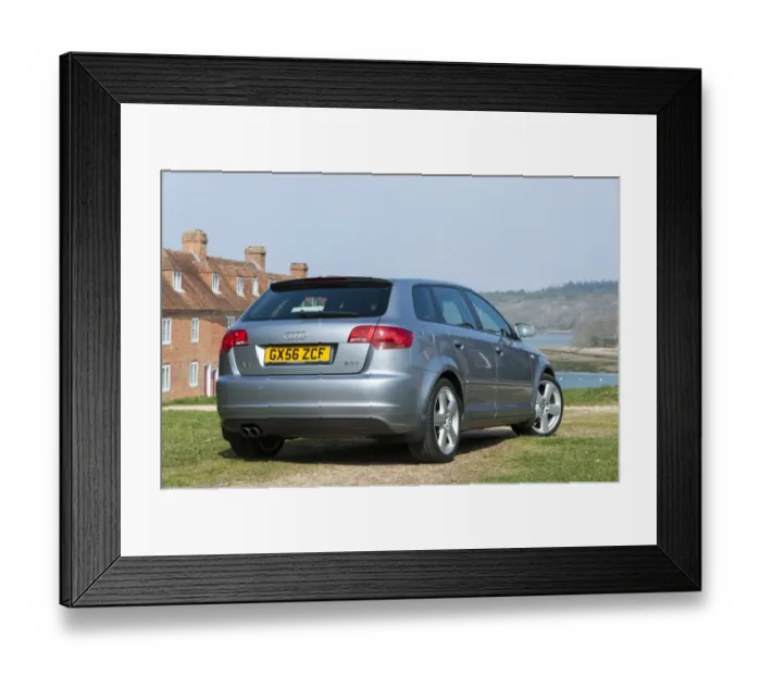 Framed Print : 2006 Audi A3 Sportback S-Line Framed Print : 2006 Audi A3 Sportback S-Line