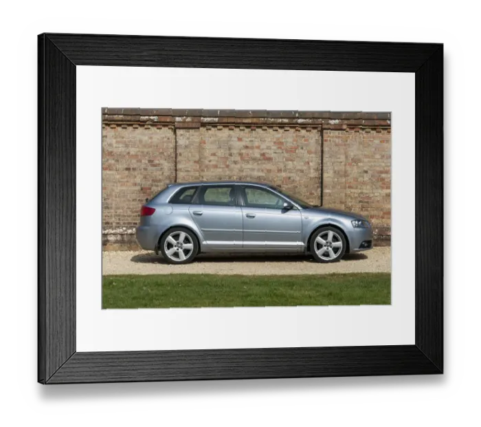 Framed Print : 2006 Audi A3 Sportback S-Line Framed Print : 2006 Audi A3 Sportback S-Line