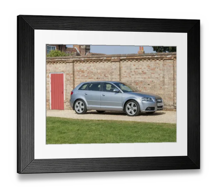 Framed Print : 2006 Audi A3 Sportback S-Line Framed Print : 2006 Audi A3 Sportback S-Line