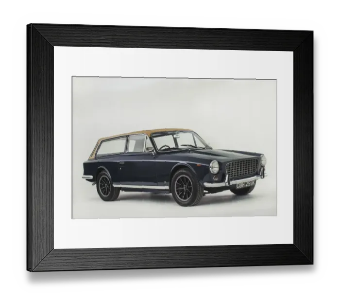 Framed Print : 1972 Gilbern Invader