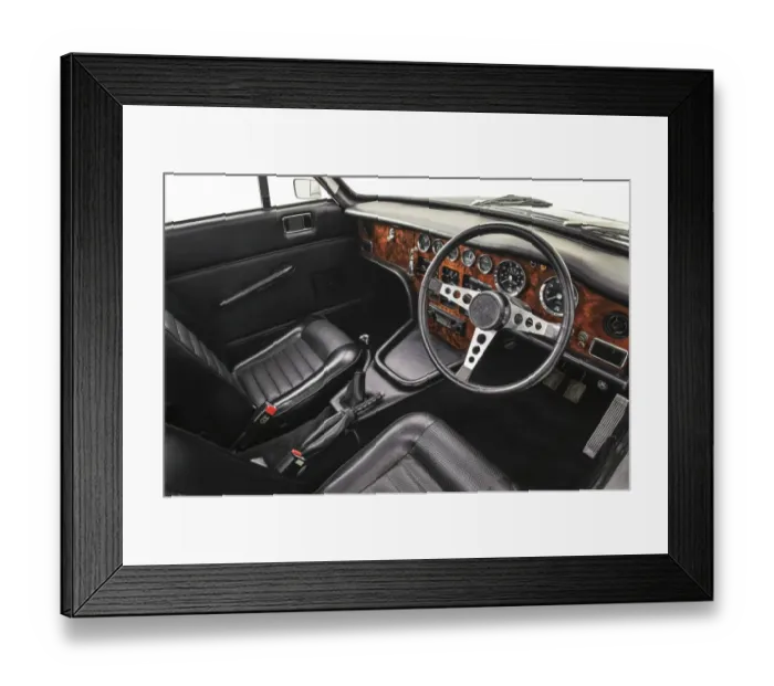 Framed Print : 1972 Gilbern Invader Framed Print : 1972 Gilbern Invader