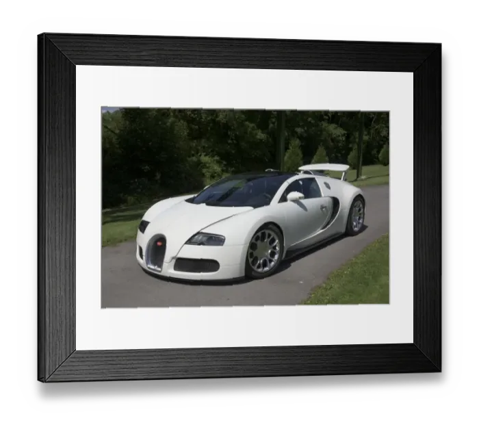 Framed Print : 2009 Bugatti Veyron Grand Sport Framed Print : 2009 Bugatti Veyron Grand Sport