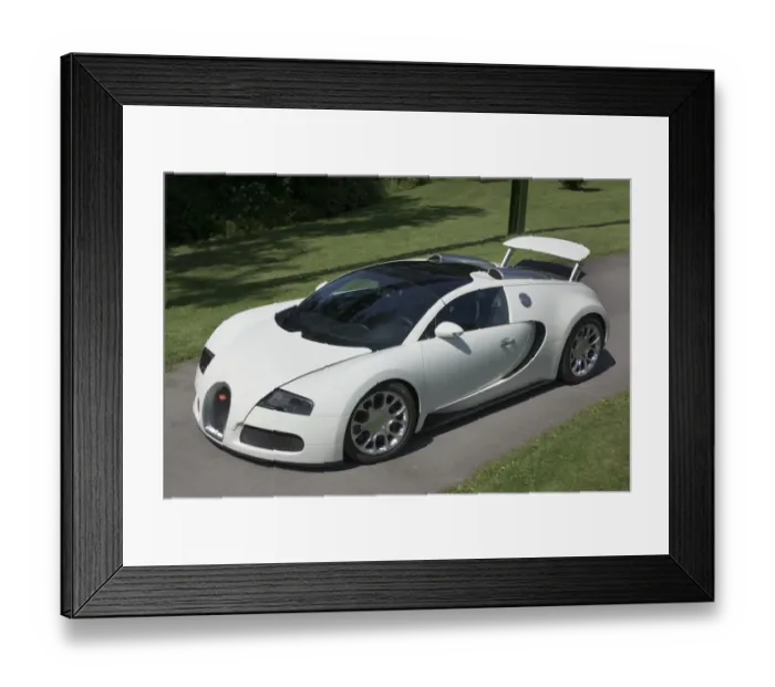 Framed Print : 2009 Bugatti Veyron Grand Sport Framed Print : 2009 Bugatti Veyron Grand Sport