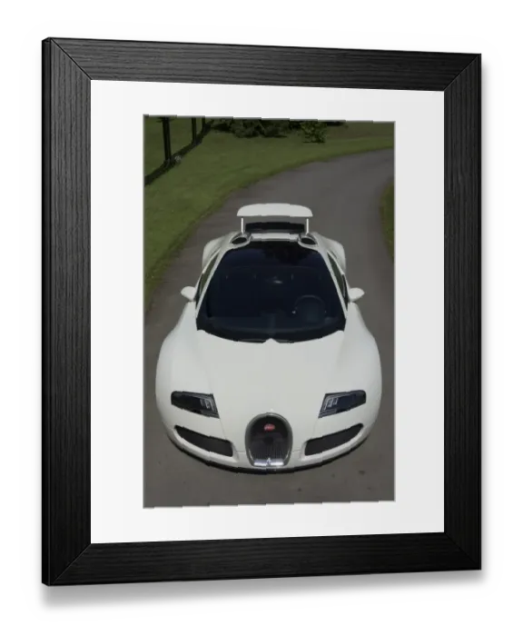 Framed Print : 2009 Bugatti Veyron Grand Sport Framed Print : 2009 Bugatti Veyron Grand Sport