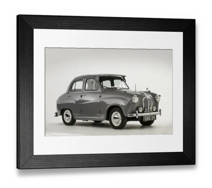 Framed Print : 1955 Austin A30