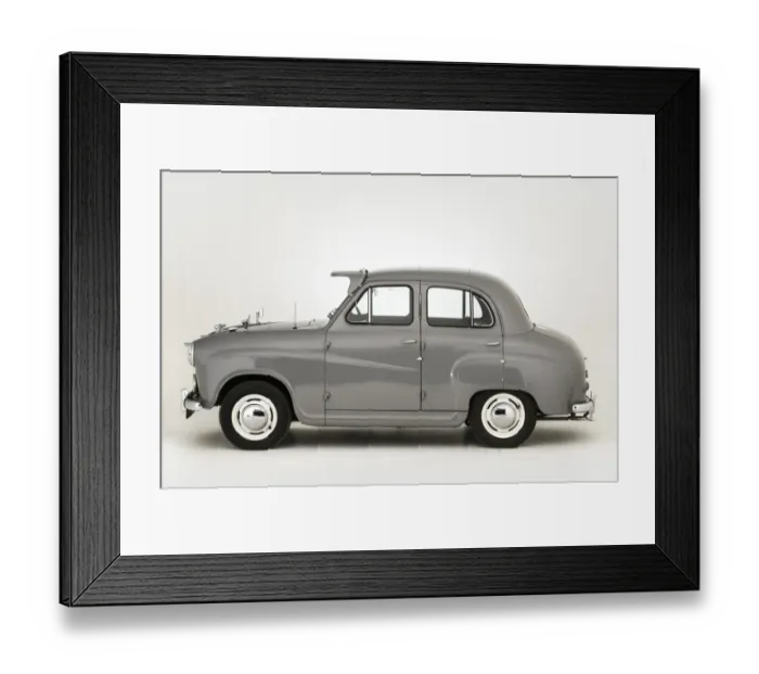 Framed Print : 1955 Austin A30
