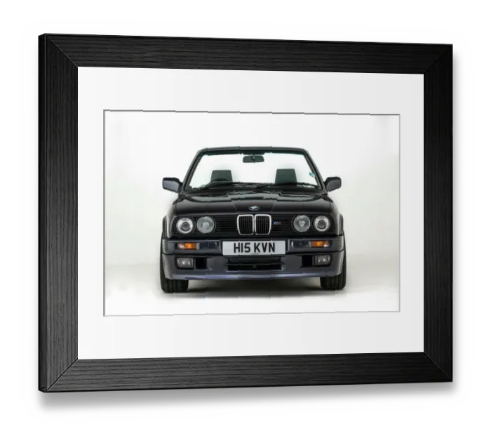 Framed Print : 1990 BMW M325i