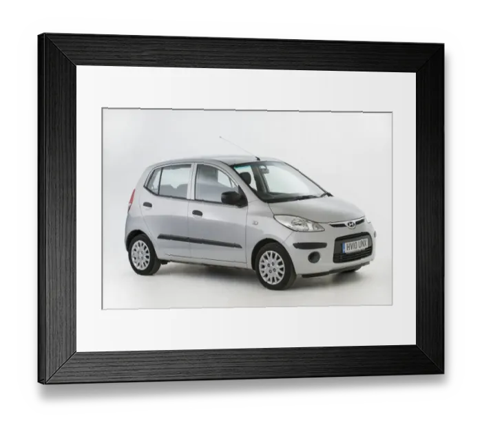 Framed Print : 2010 Hyundai i10 Framed Print : 2010 Hyundai i10