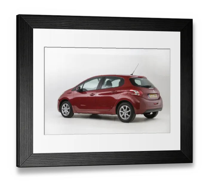 Framed Print : 2013 Peugeot 208 Framed Print : 2013 Peugeot 208
