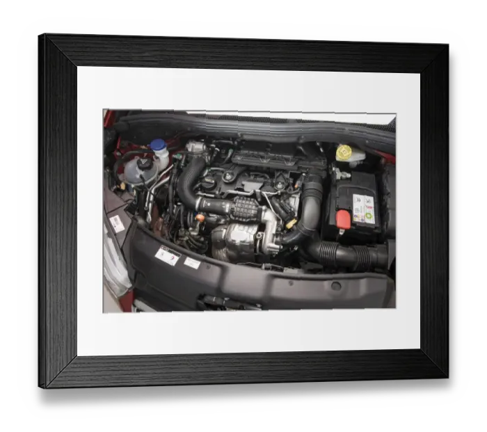 Framed Print : 2013 Peugeot 208 Framed Print : 2013 Peugeot 208