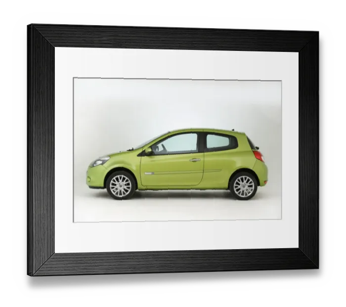 Framed Print : 2009 Renault Clio Framed Print : 2009 Renault Clio