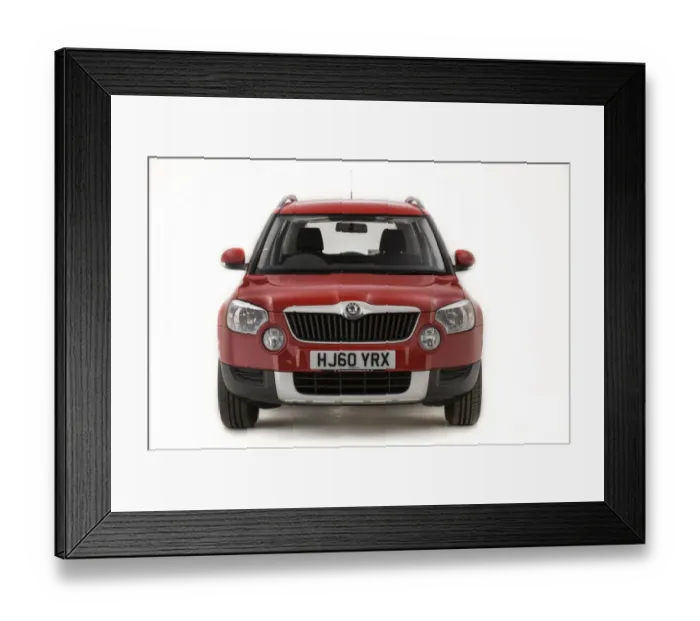 Framed Print : 2011 Skoda Yeti Framed Print : 2011 Skoda Yeti
