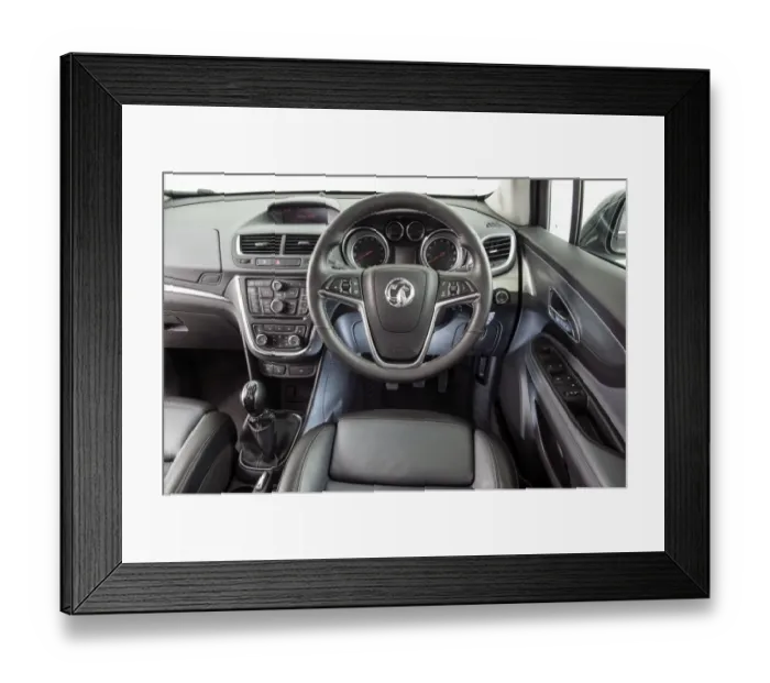 Framed Print : 2014 Vauxhall Mokka Framed Print : 2014 Vauxhall Mokka