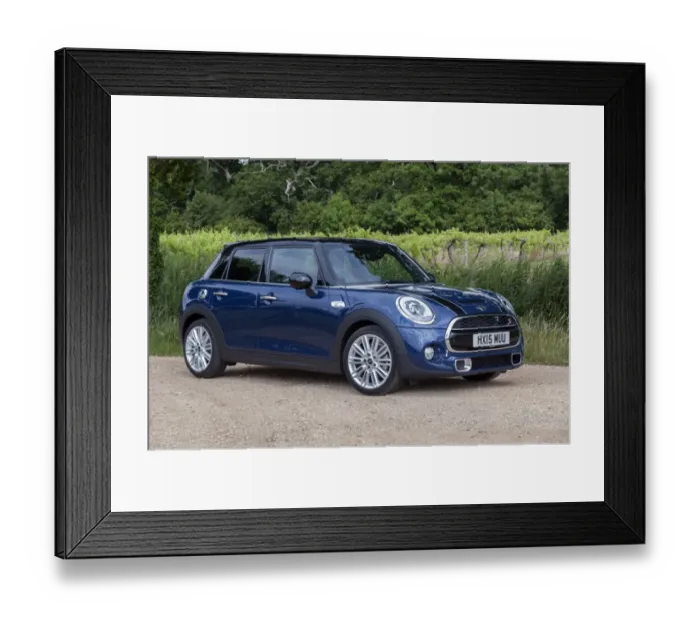 Framed Print : 2015 Mini Cooper S Framed Print : 2015 Mini Cooper S