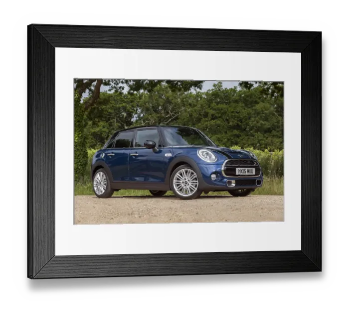Framed Print : 2015 Mini Cooper S Framed Print : 2015 Mini Cooper S