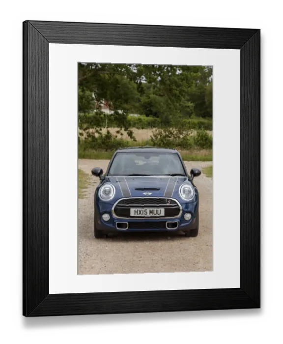 Framed Print : 2015 Mini Cooper S Framed Print : 2015 Mini Cooper S