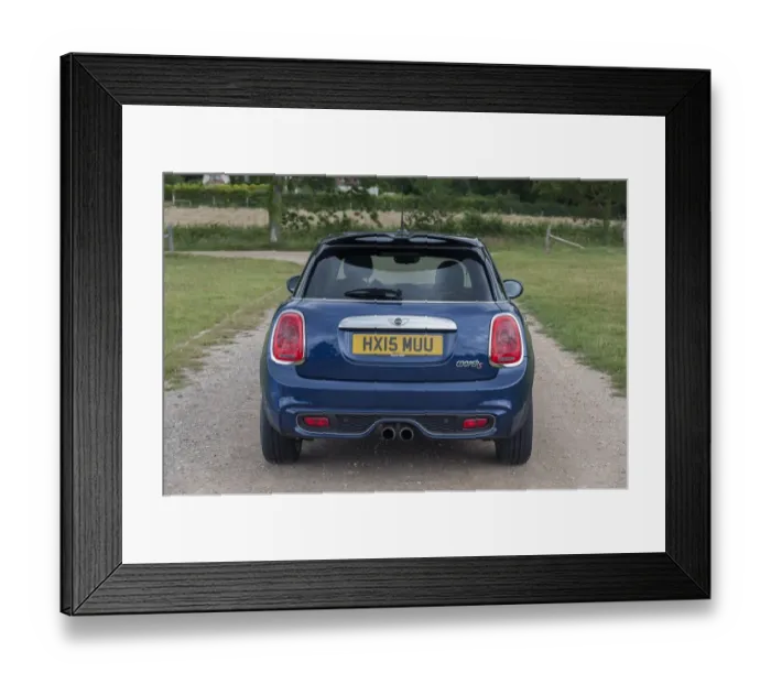 Framed Print : 2015 Mini Cooper S Framed Print : 2015 Mini Cooper S