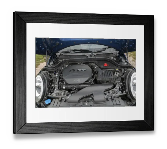 Framed Print : 2015 Mini Cooper S Framed Print : 2015 Mini Cooper S
