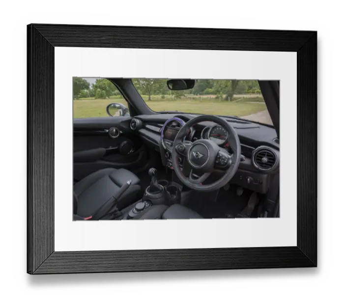 Framed Print : 2015 Mini Cooper S Framed Print : 2015 Mini Cooper S