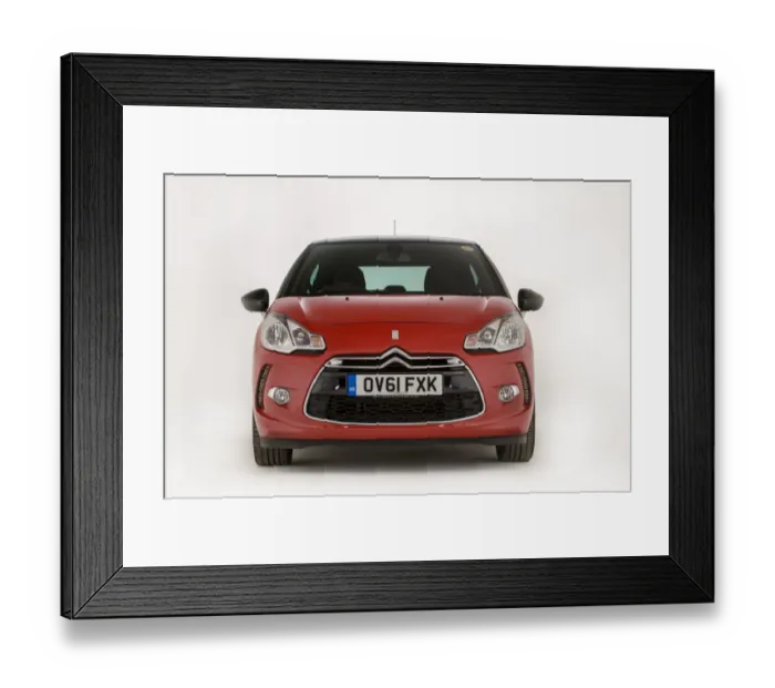 Framed Print : 2013 Citroen DS3