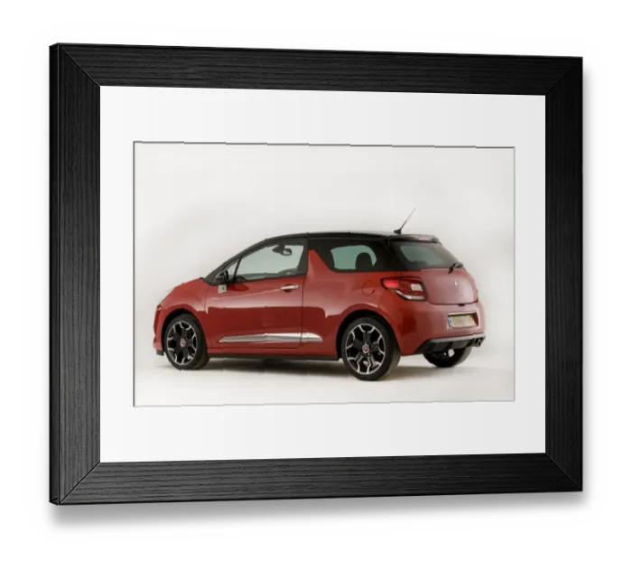 Framed Print : 2013 Citroen DS3 Framed Print : 2013 Citroen DS3