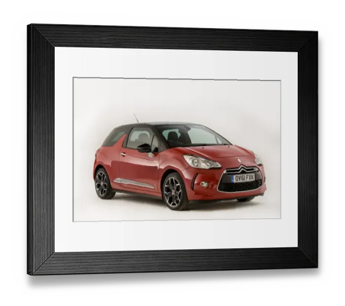 Framed Print : 2013 Citroen DS3 Framed Print : 2013 Citroen DS3