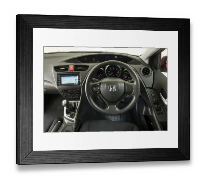 Framed Print : 2013 Citroen DS3