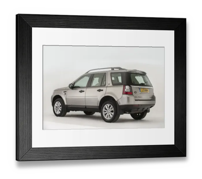Framed Print : 2011 land rover freelander 2 td4 hse