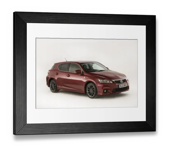 Framed Print : 2012 Lexus CT 200h Framed Print : 2012 Lexus CT 200h