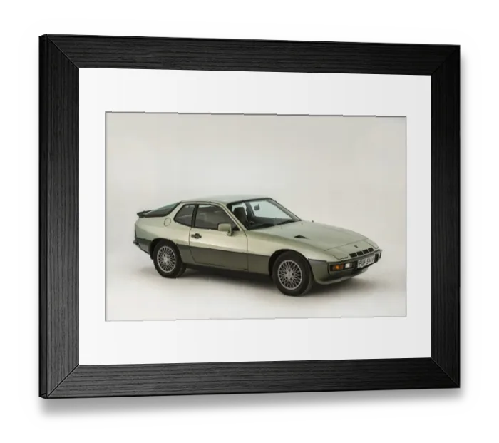Framed Print : 1980 Porsche 924 Turbo Framed Print : 1980 Porsche 924 Turbo