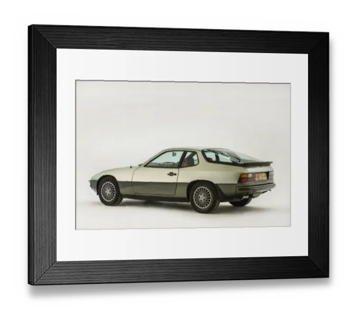 Framed Print : 1980 Porsche 924 Turbo Framed Print : 1980 Porsche 924 Turbo