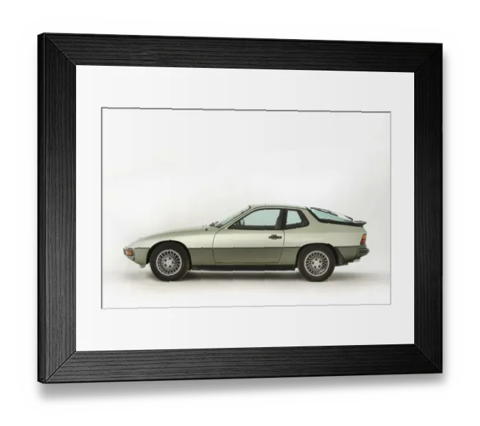 Framed Print : 1980 Porsche 924 Turbo Framed Print : 1980 Porsche 924 Turbo