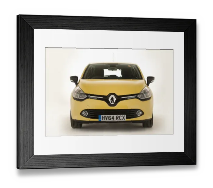 Framed Print : 2014 Renault Clio Framed Print : 2014 Renault Clio