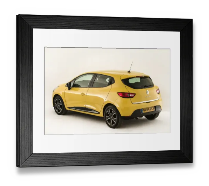 Framed Print : 2014 Renault Clio Framed Print : 2014 Renault Clio