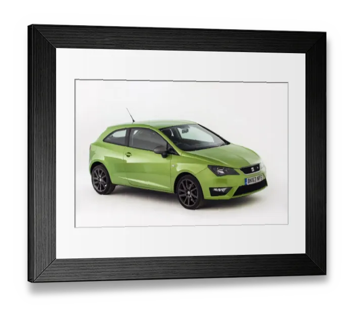 Framed Print : 2013 Seat Ibiza FR Framed Print : 2013 Seat Ibiza FR