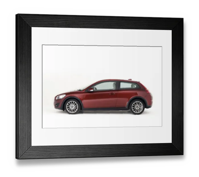 Framed Print : 2011 volvo c30 d2
