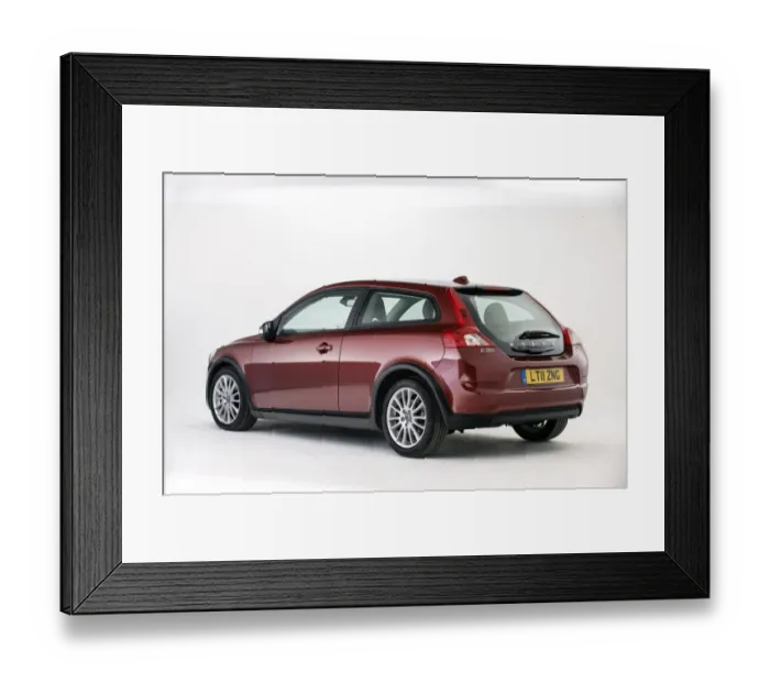 Framed Print : 2011 volvo c30 d2 Framed Print : 2011 volvo c30 d2