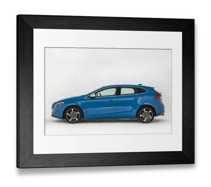 Framed Print : 2014 Volvo V40 Framed Print : 2014 Volvo V40