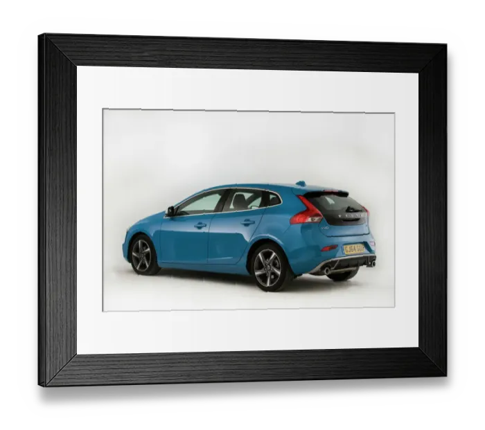 Framed Print : 2014 Volvo V40 Framed Print : 2014 Volvo V40