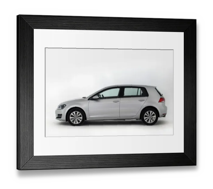 Framed Print : 2013 volkswagen golf tdi mkvii Framed Print : 2013 volkswagen golf tdi mkvii