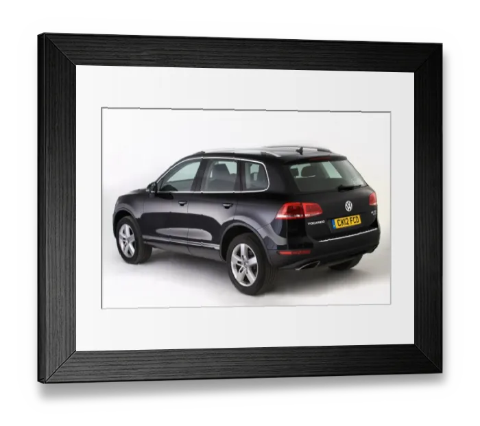 Framed Print : 2012 Volkswagen Touareg V6 TDi Framed Print : 2012 Volkswagen Touareg V6 TDi