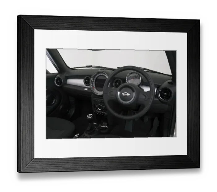 Framed Print : 2016 model Mini One